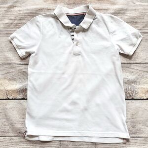 Boden White Polo Shirt Boy's 11 12